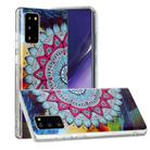 For Samsung Galaxy Note20 Luminous TPU Soft Protective Case(Half Flower) - 2