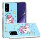 For Samsung Galaxy Note20 Luminous TPU Soft Protective Case(Star Unicorn) - 2