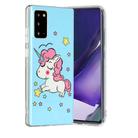 For Samsung Galaxy Note20 Luminous TPU Soft Protective Case(Star Unicorn) - 3