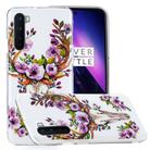 For OnePlus Nord Luminous TPU Soft Protective Case(Flower Deer) - 1