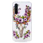 For OnePlus Nord Luminous TPU Soft Protective Case(Flower Deer) - 3