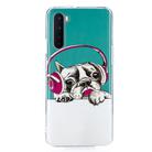 For OnePlus Nord Luminous TPU Soft Protective Case(Headset Dog) - 3