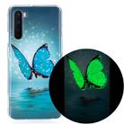 For OnePlus Nord Luminous TPU Soft Protective Case(Butterfly) - 1
