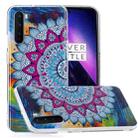 For OnePlus Nord Luminous TPU Soft Protective Case(Half Flower) - 2