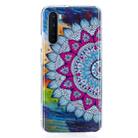 For OnePlus Nord Luminous TPU Soft Protective Case(Half Flower) - 3