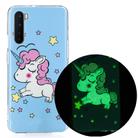 For OnePlus Nord Luminous TPU Soft Protective Case(Star Unicorn) - 1