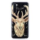 For OnePlus Nord Luminous TPU Soft Protective Case(Deer Head) - 2