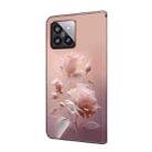 For Xiaomi 14 Pro Fresh Painted Leather Phone Case(Ceramic Flowers) - 3