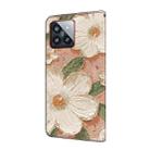 For Xiaomi 14 Pro Fresh Painted Leather Phone Case(Sunflower) - 3
