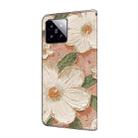 For Xiaomi 14T Pro Fresh Painted Leather Phone Case(Sunflower) - 3