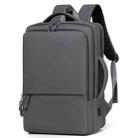 P960 Large Capacity Water Resistant Fashionable Backpack(Dark Grey) - 2