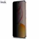 For Honor 400 Global 156.5mm imak HD Full Screen Privacy Tempered Glass Protective Film - 2