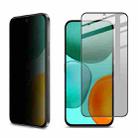 For Honor X6c 4G imak HD Full Screen Privacy Tempered Glass Protective Film - 1