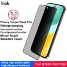 For Honor X6c 4G imak HD Full Screen Privacy Tempered Glass Protective Film - 3