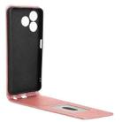 For Blackview Wave 8 / 8C / Oscal Flat 2 Magnetic Vertical Flip Leather Phone Case(Rose Gold) - 3