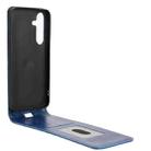 For Samsung Galaxy S24 FE 5G Magnetic Vertical Flip Leather Phone Case(Blue) - 3