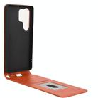 For Samsung Galaxy S25 Ultra 5G Magnetic Vertical Flip Leather Phone Case(Brown) - 3