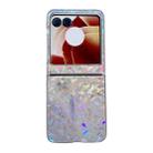 For Motorola Razr 50 Ultra Transparent Edge PC Folding Phone Case(Northern Lights) - 1