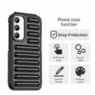 For Samsung Galaxy A16 4G Capsule Series Candy Color IMD Phone Case(Black) - 2