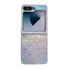 For Samsung Galaxy Z Flip6 5G Transparent Edge PC Folding Phone Case(Northern Lights) - 1