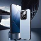 For Xiaomi 14 Pro Ice Aluminum Metal Explosion-proof Frosted Phone Case(Blue) - 2
