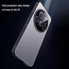 For Xiaomi 15 Ultra Ice Aluminum Metal Explosion-proof Frosted Phone Case(Blue) - 3