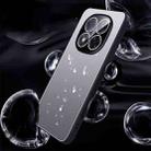 For Redmi Note 14 Pro+ 5G Ice Aluminum Metal Explosion-proof Frosted Phone Case(Silver) - 3