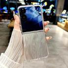 For Xiaomi Mix Flip Transparent Edge PC Folding Phone Case(Feather Yarn) - 2