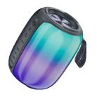 awei Y525 Portable Colorful Ambient Light Bluetooth Speaker(Black) - 2