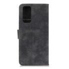 For OPPO Reno4 4G Antelope Texture Magnetic Buckle Horizontal Flip PU Leather Case with Card Slots & Wallet & Holder(Black) - 3