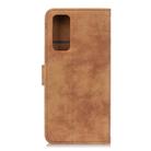 For OPPO Reno4 5G Antelope Texture Magnetic Buckle Horizontal Flip PU Leather Case with Card Slots & Wallet & Holder(Brown) - 3