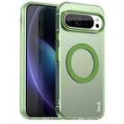 For Google Pixel 9 / 9 Pro IMAK Candy Series Shockproof MagSafe Phone Case(Green) - 1