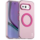 For Google Pixel 9a IMAK Candy Series Shockproof MagSafe Phone Case(Red) - 1