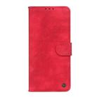 For Samsung Galaxy M11 Antelope Texture Magnetic Buckle Horizontal Flip PU Leather Case with Card Slots & Wallet & Holder(Red) - 2