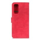 For Samsung Galaxy Note20 Antelope Texture Magnetic Buckle Horizontal Flip PU Leather Case with Card Slots & Wallet & Holder(Red) - 3