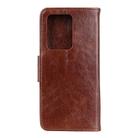 For Huawei Honor X10 5G Nappa Texture Horizontal Flip Leather Case with Holder & Card Slots & Wallet(Brown) - 3