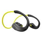 awei A881BL Neckband IPX4 Waterproof NFC Bluetooth Wireless Sport Earphones(Yellow) - 1