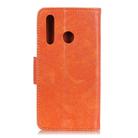 For Huawei Y6p Nappa Texture Horizontal Flip Leather Case with Holder & Card Slots & Wallet(Orange) - 3