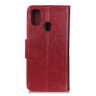 For Huawei P smart 2020 Nappa Texture Horizontal Flip Leather Case with Holder & Card Slots & Wallet(Red) - 3