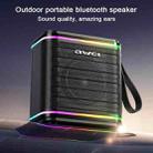 awei KA3 15W Portable Bluetooth Speaker with RGB Light(Black) - 2