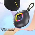 awei KA6 8W Portable Bluetooth Speaker with RGB Light(Black) - 3