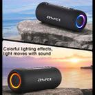 awei KA8 7W Portable Bluetooth Speaker with RGB Light(Black) - 3