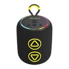 awei KA13 8W Portable TWS Bluetooth Speaker with RGB Light(Black) - 1