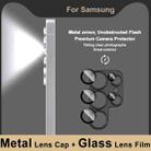 For Samsung Galaxy S25 Ultra 5G IMAK Metal Armor Premium Camera Protector Film(Black) - 3