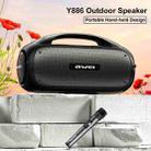 awei Y886 Portable TWS Bluetooth Speaker with Microphone(Black) - 4