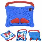 For iPad Pro 11 2022 / 2021 / 2020 Boxing Series Kickstand EVA Shockproof Tablet Case with Shoulder Strap(Blue Red) - 1