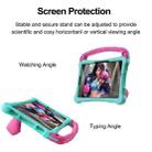 For Xiaomi Redmi Pad SE 11 2023 Boxing Series Kickstand EVA Shockproof Tablet Case with Shoulder Strap(Mint Rose Red) - 3