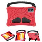 For Xiaomi Redmi Pad SE 11 2023 Boxing Series Kickstand EVA Shockproof Tablet Case with Shoulder Strap(Red Black) - 1