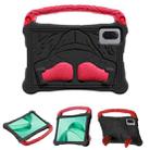 For Honor Pad X8a 11 inch Boxing Series Kickstand EVA Shockproof Tablet Case with Shoulder Strap(Black Red) - 1