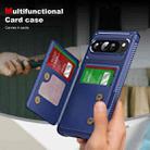 For Google Pixel 9 / 9 Pro Horizontal Flip Card Bag Holder Leather Phone Case(Dark Blue) - 3